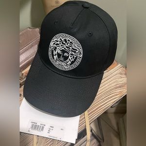 NWT Authentic Versace Medusa baseball cap
